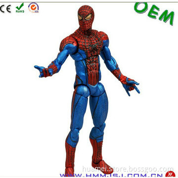 Child\'s loving toy of spiderman